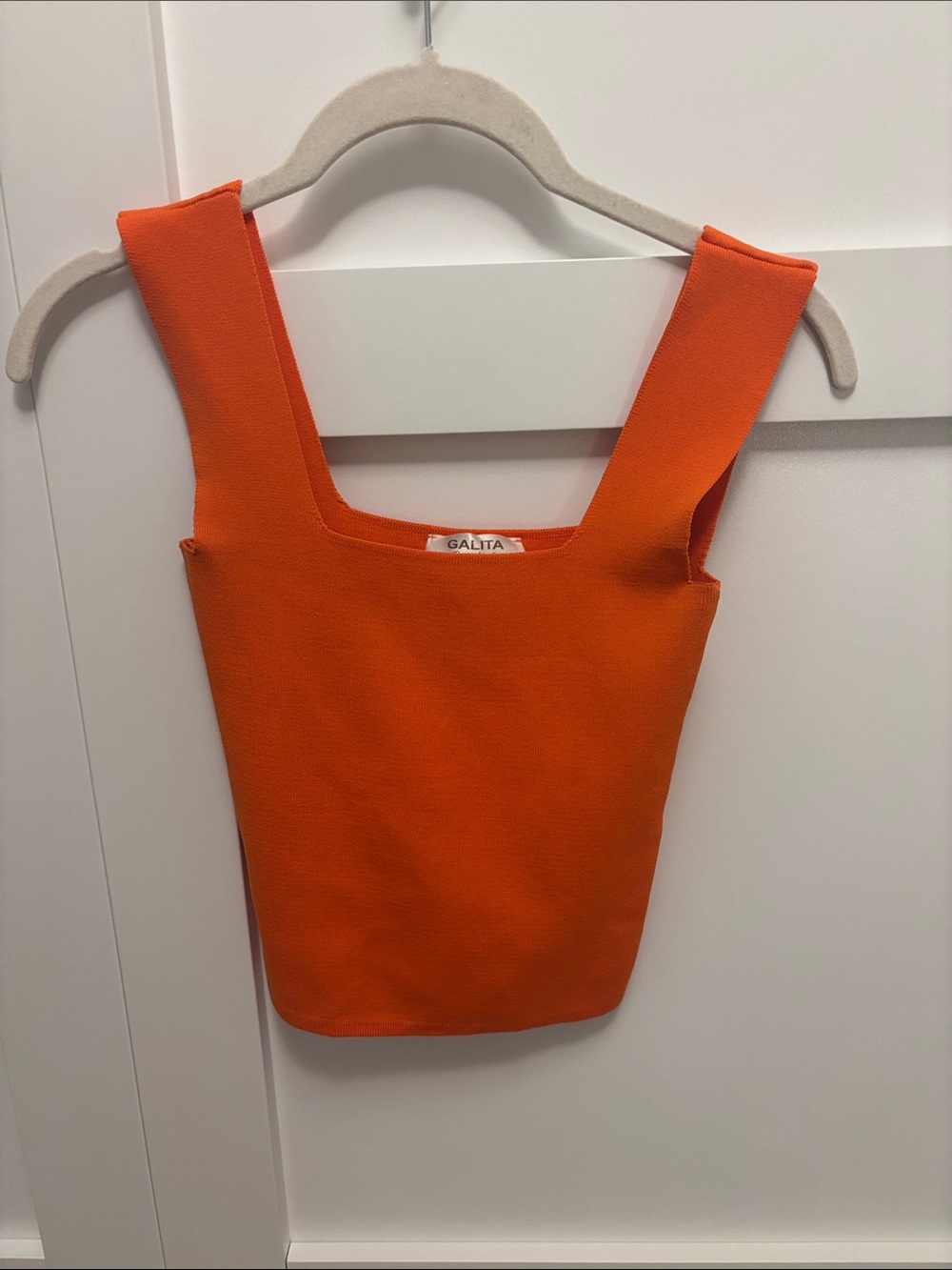 Galita orange tank top